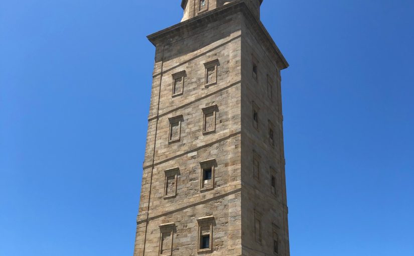 La Coruña, Spain and El Torre de Hercules (The Tower of Hercules)